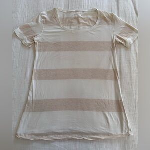 Lululemon Love Scoopneck Striped Shirt